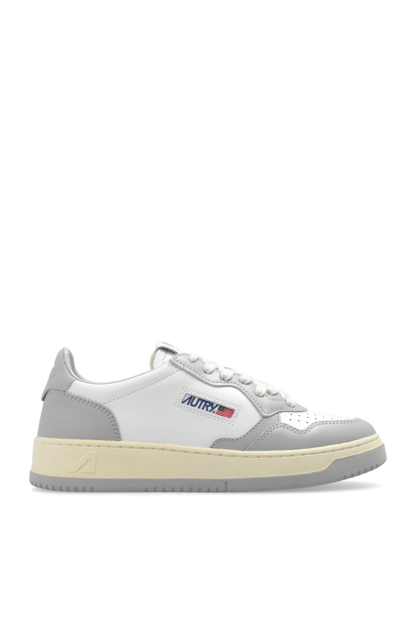 スニーカー AUTRY Women Sneakers AUMW WB10 WHITE WMNS) Autry Medalist Mid Leather Sneakers Two-Toned 'White